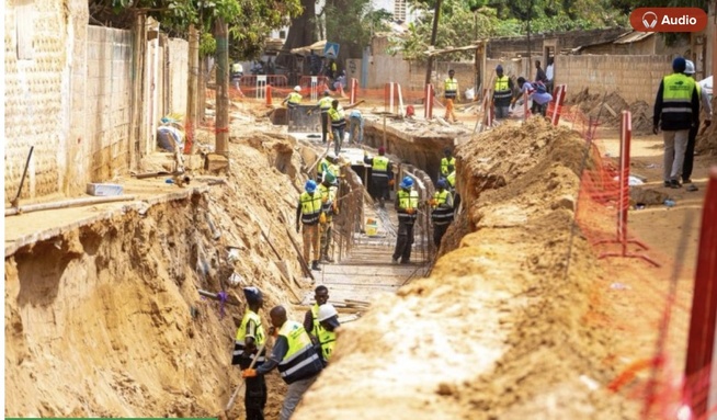 Assainissement des eaux pluviales à Tivaouane : Un membre du comité de suivi réclame la reprise immédiate des chantiers Assainissement des eaux pluviales à Tivaouane : Un membre du comité de suivi réclame la reprise immédiate des chantiers