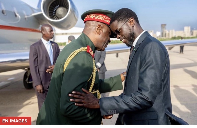 JOJ Dakar 2026 : Le Président de la Guinée-Bissau accueilli par Bassirou Diomaye Faye