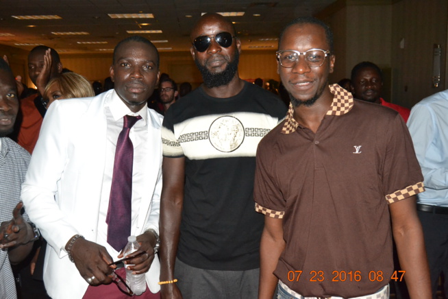 CINCINATI: Pape Diouf dompte son public et met le feu au Ramada Plaza Hotel.
