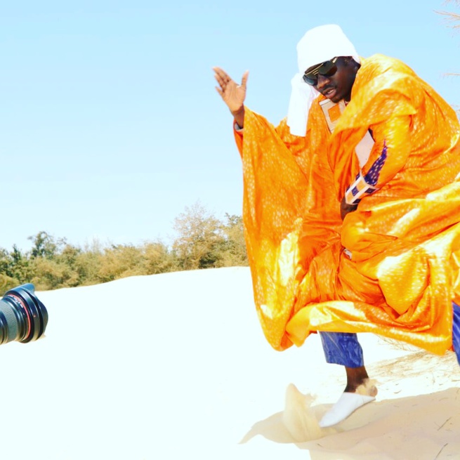 Les premières images du tournage de la nouvelle vidéo de Hameth Thiou. Regardez