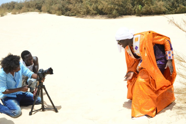 Les premières images du tournage de la nouvelle vidéo de Hameth Thiou. Regardez