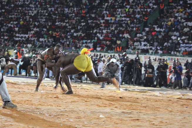 En images le combat qui a envoyé le 3eme tigres de Fasse Gris Bordeaux a 4 appuis par Kharagne Lo. Regardez