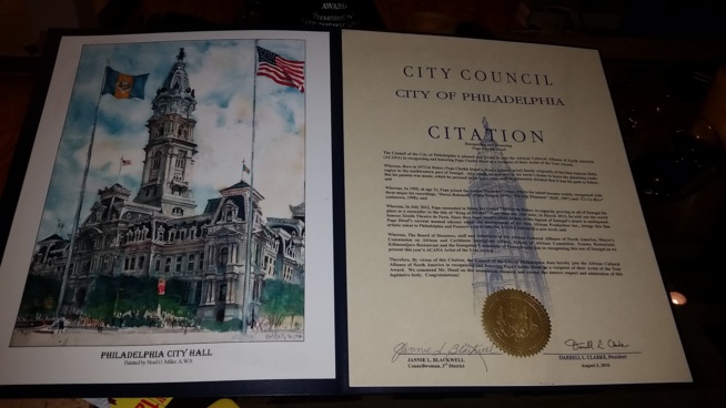 En tournée américaine avec New African Production INC : Pape Diouf, prophète à Philadelphie En tournée américaine avec New African Production INC : Pape Diouf, prophète à Philadelphie