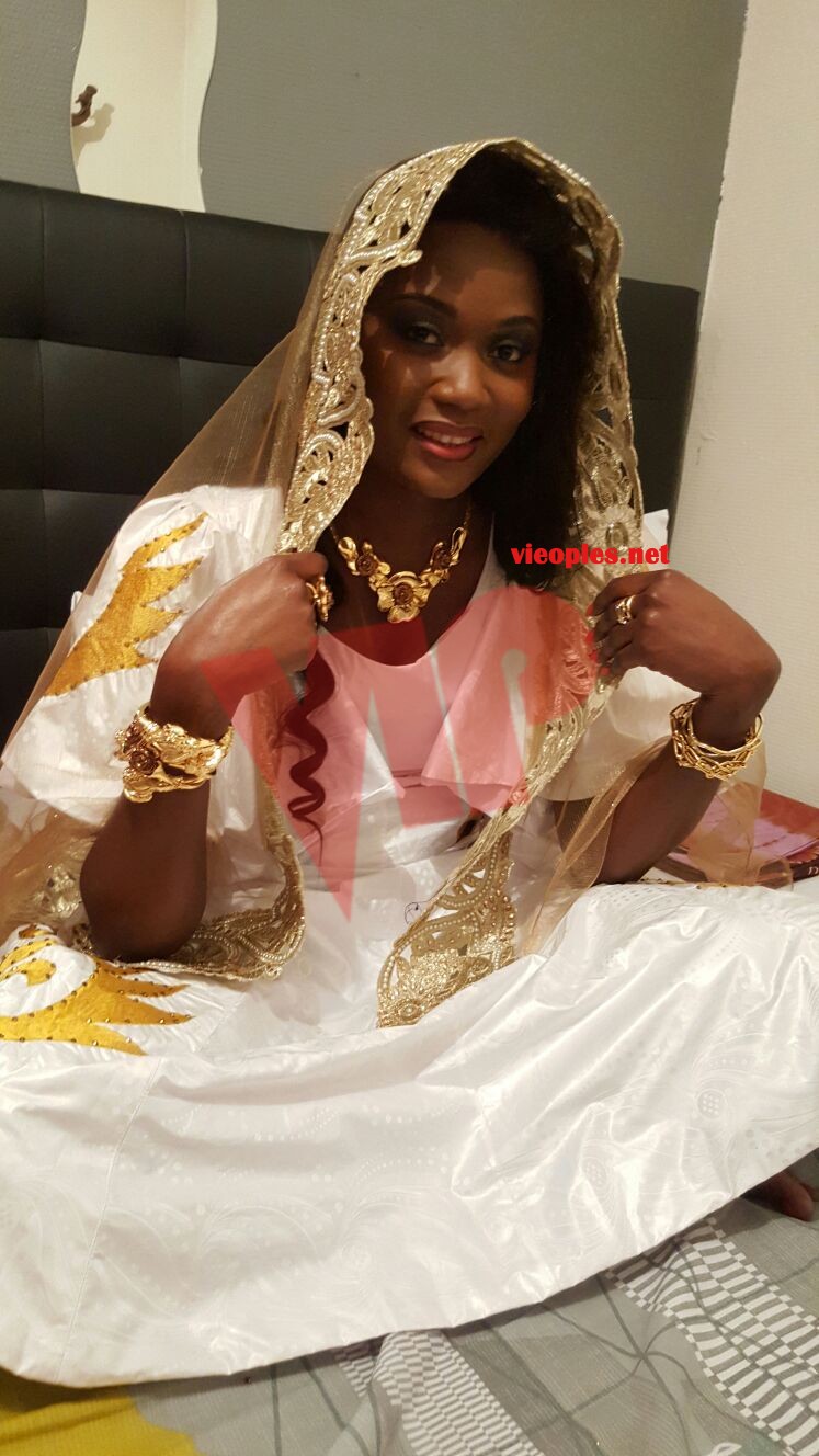 En exclusivité les images du mariage de l'ex mannequin Gazelia Fall.