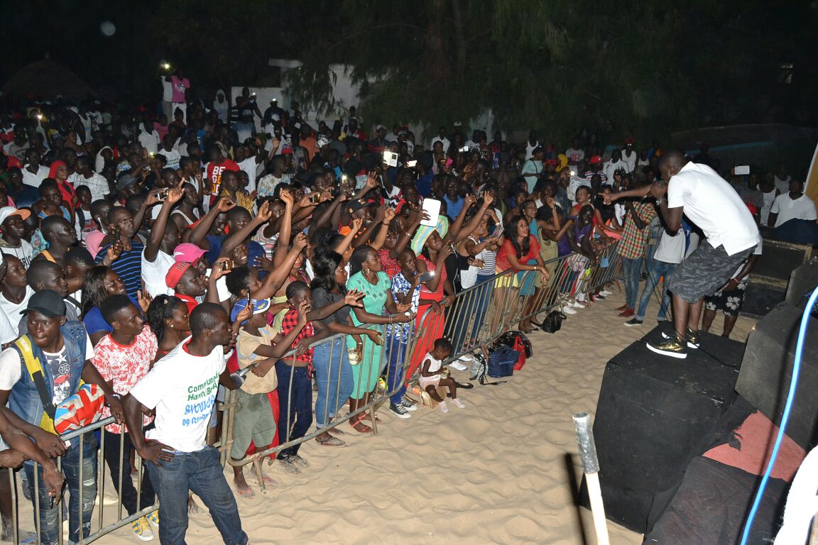 Concert beach show, Pape diouf explose voile D'or ce dimanche. REGARDEZ