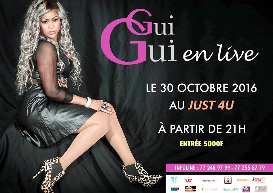 Guigui en live pour la premiere fois au Just 4 U ce 30 octobre.