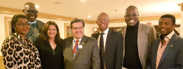 Khalifa Sall, maire de Dakar au 5e Congrès des dirigeants locaux et régionaux à Bogotá en Colombie