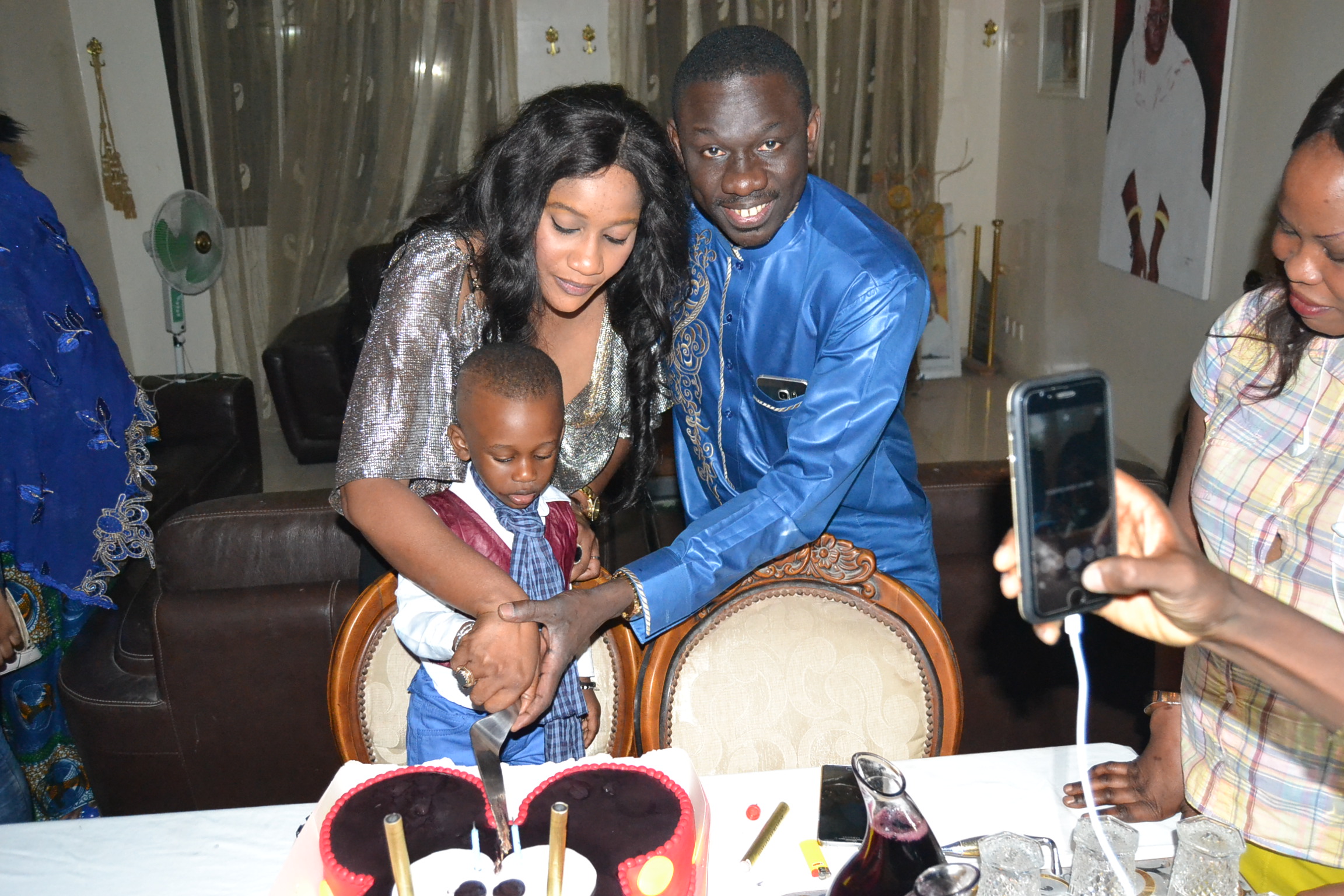 2 ANS: Le couple Pape Diouf Bébé Basse fêtent l'anniversaire de Mohamed Diouf.