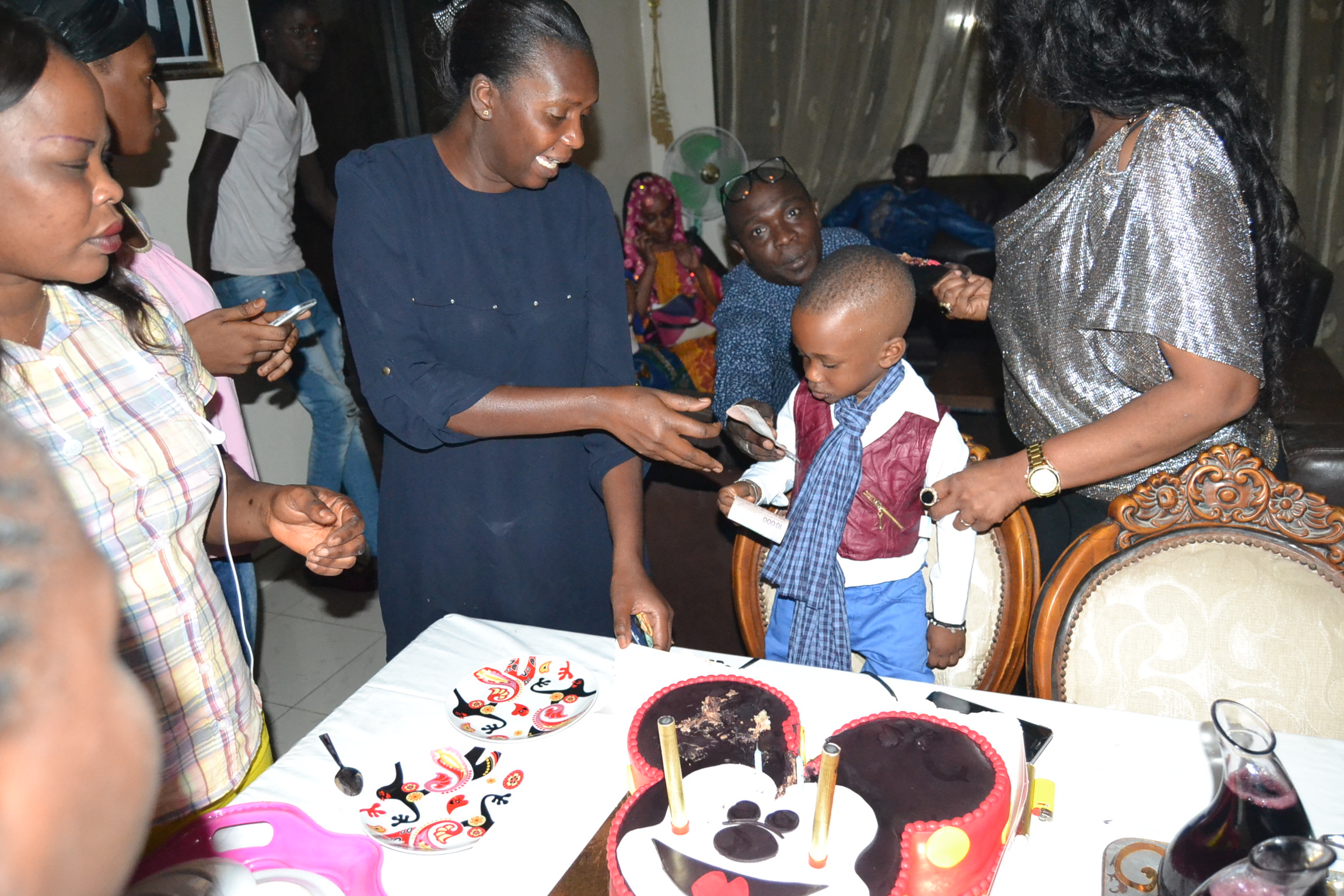 2 ANS: Le couple Pape Diouf Bébé Basse fêtent l'anniversaire de Mohamed Diouf.