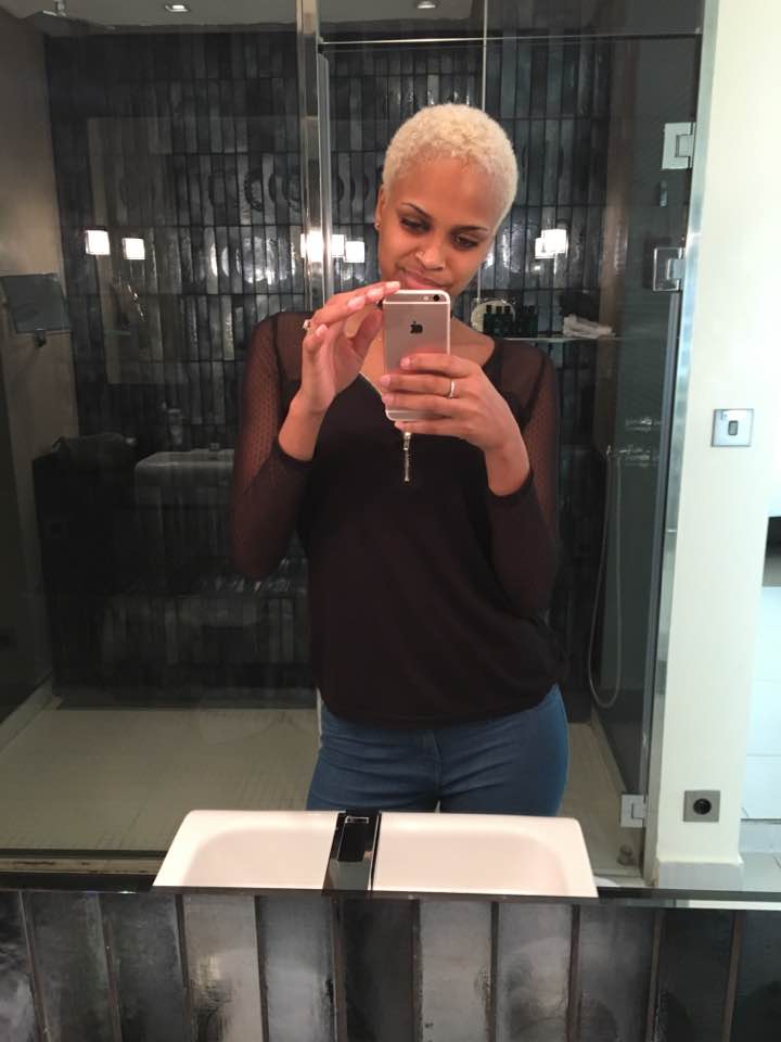 selfie parfait de Marie Louise Diaw