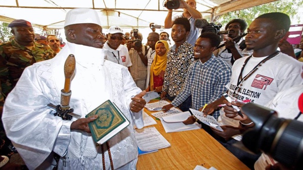 Yahyah Jammeh : " Seul Dieu peut me faire partir"