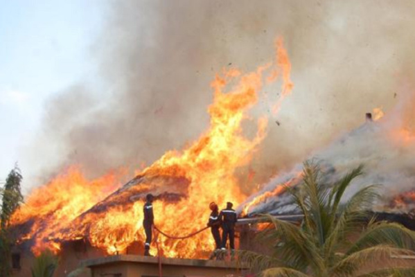 Urgent : un incendie ravage plusieurs habitations à Bofi (Kaffrine)