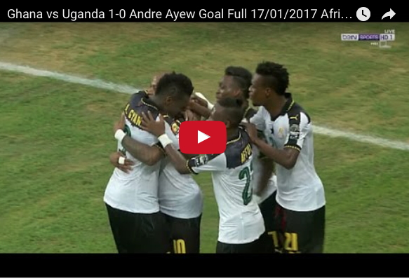 Vidéo- Coupe d'Afrique des Nations: Ghana vs Uganda 1-0; but d'André Ayew sur penalty. Regardez!