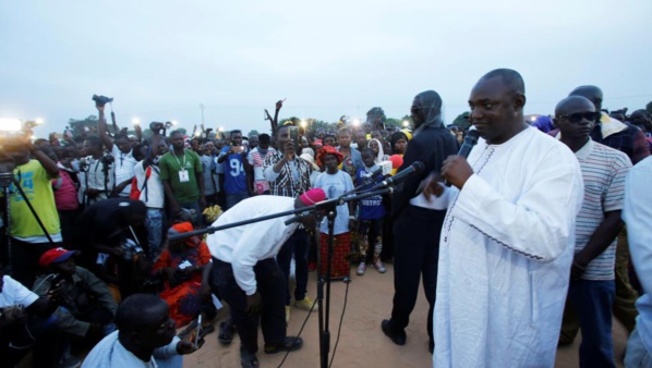 Urgent: Adama Barrow va préter serment ce jeudi à 16h