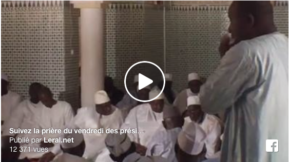 Prière du vendredi: les Présidents Adama Barrow et Macky Sall à la mosquée Omarienne en direct sur leral.net