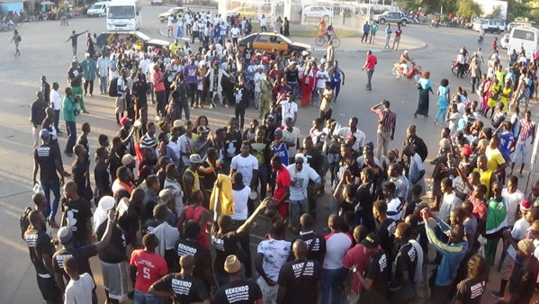 Caravane des étudiants du kekendo : les jeunes de la Casamance sont plus que déterminés pour le retour définitif de la Paix dansleur Casamance