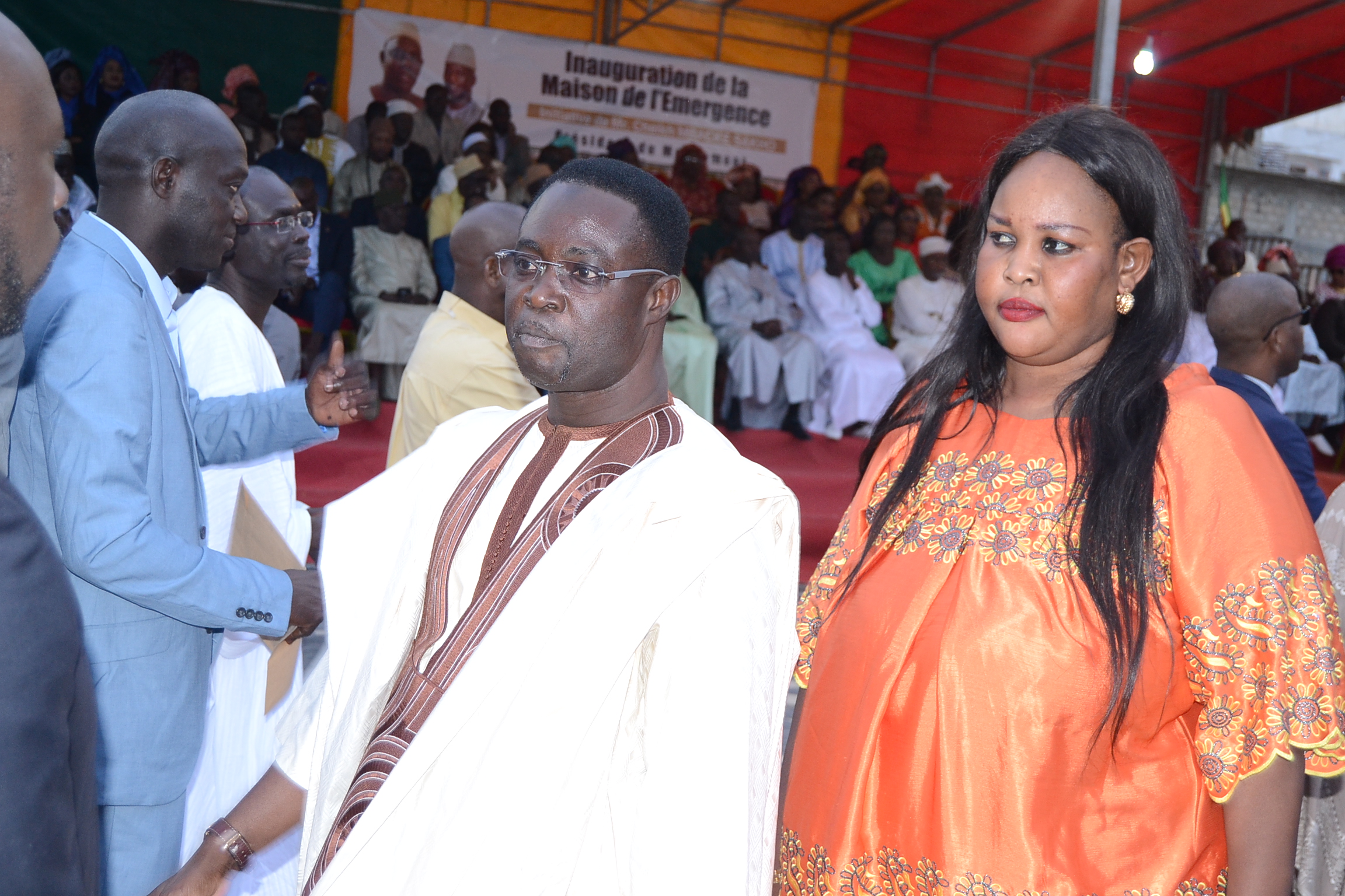 Le ministre Cheikh Mbacké Sakho draine du monde à l' inauguration de la Maison de l'Emergence.