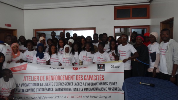 Liberté d’expression: « Les jeunes doivent interpeller les autorités et avoir leur mot à dire dans le fonctionnement de leur cité » selon Fatou Diagne Senghor de L’ONG Article 19