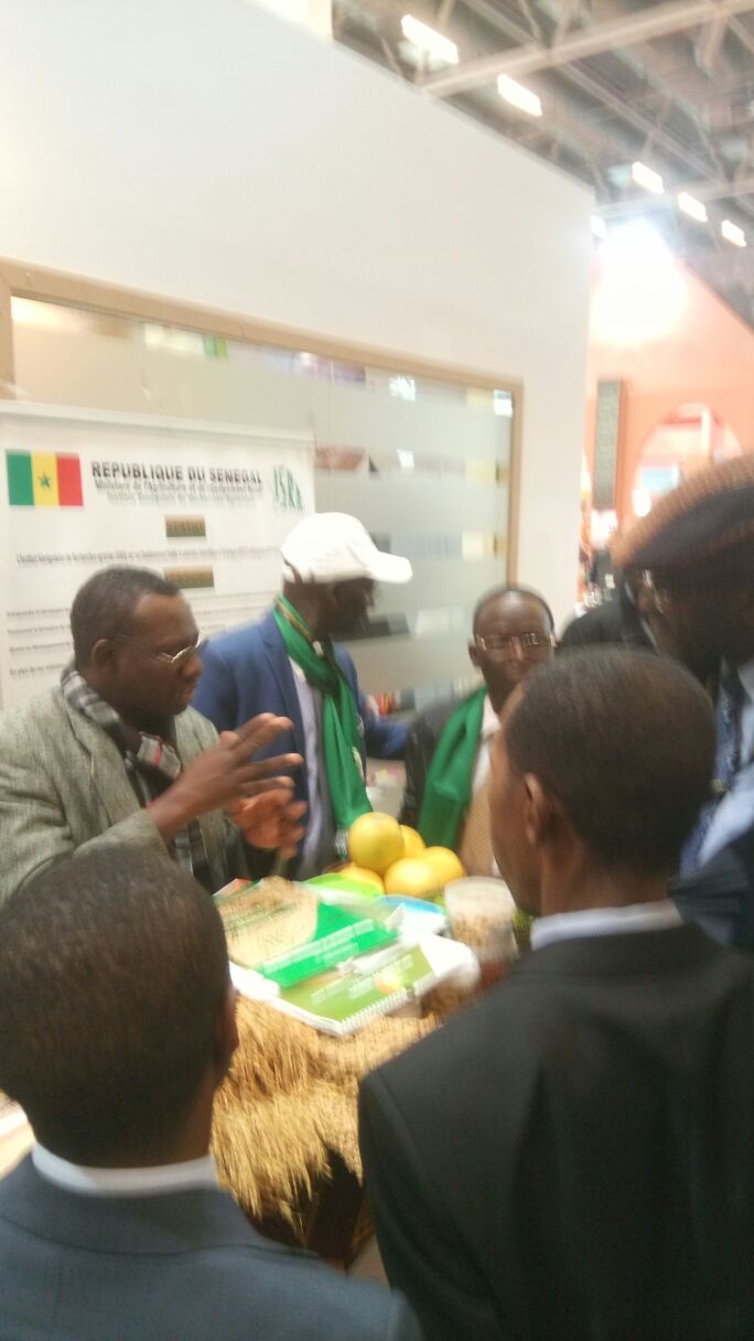 Le patron du groupe holding Amar bien représenté au salon de l'agriculture à Paris.