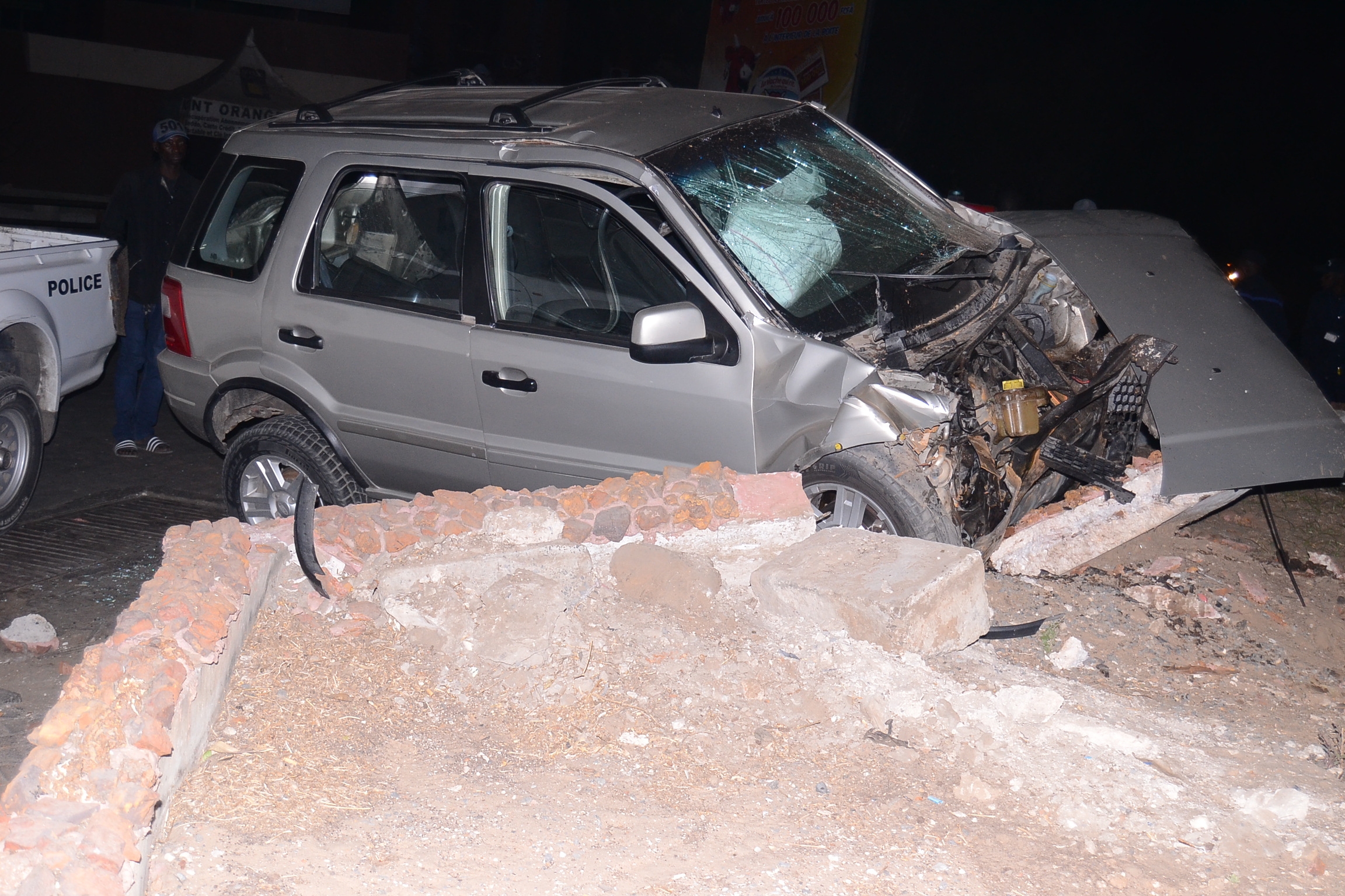 Accident mortel au rond point collabore ce dimanche matin.