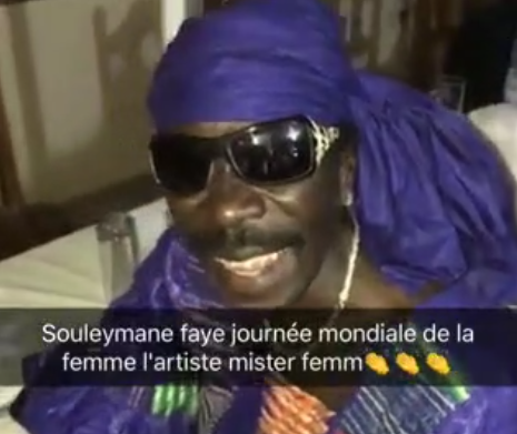 Vidéo – Célébration du 08 Mars: Souleymane Faye s’habille en taille basse …Regardez