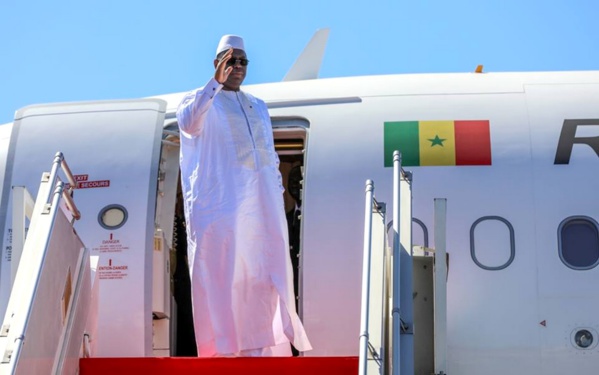 Macky Sall a quitté Dakar vers 11 heures, pour une visite officielle de trois jours en Suisse