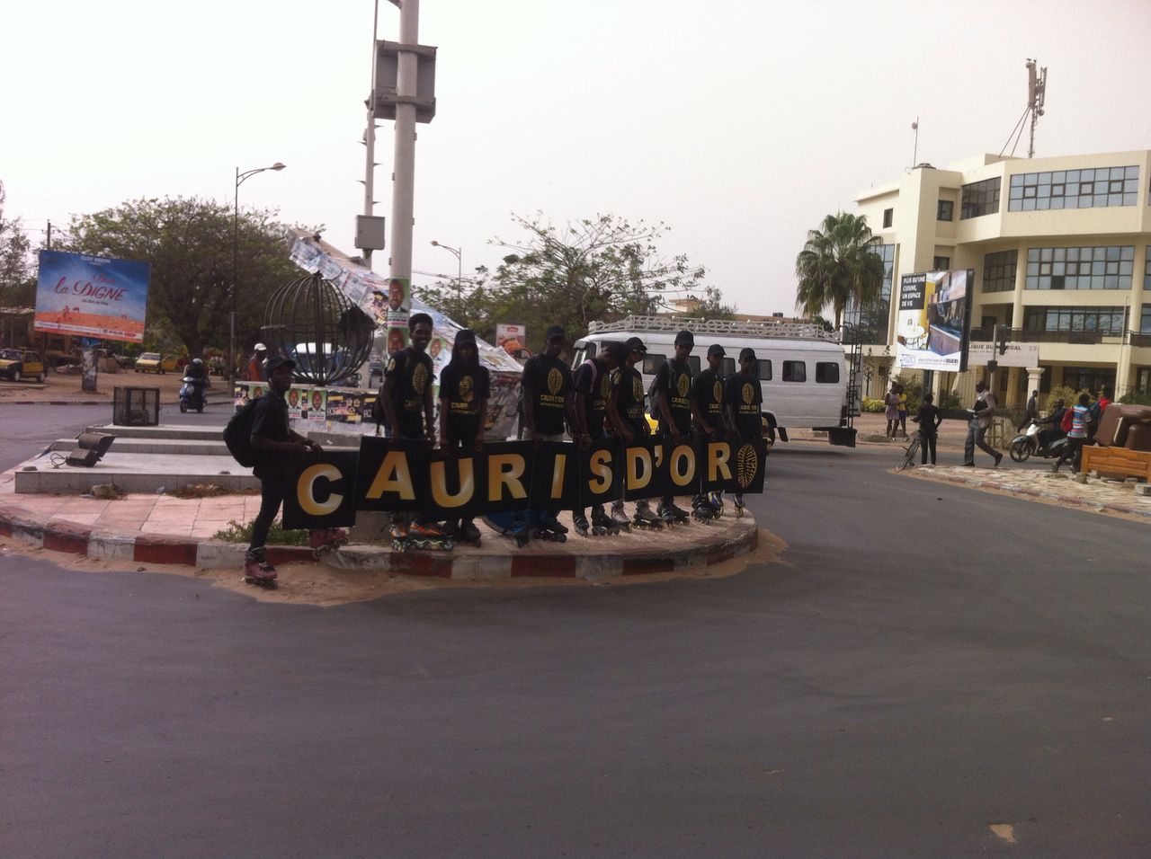 CAURIS D'OR 2017, EN IMAGES DU ROAD SHOW DU GALA LE PLUS PRESTIGE DE L'AFRIQUE DE L'OUEST LE 01 AVRIL.