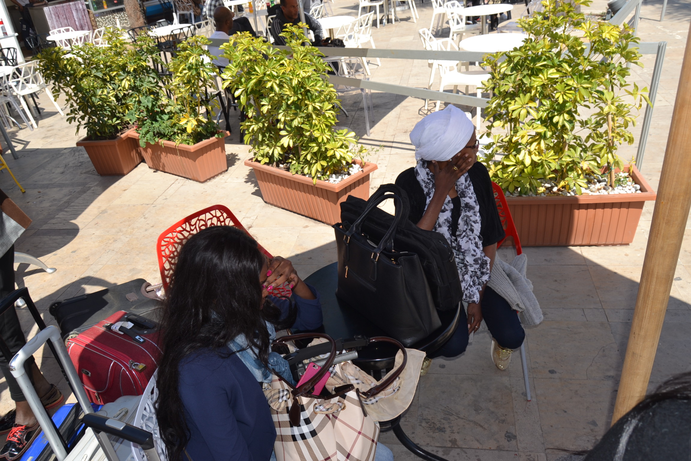 Arrivée de la génération consciente de Pape Diouf à Casablanca pour le "Grand bégué" du 08 avril.