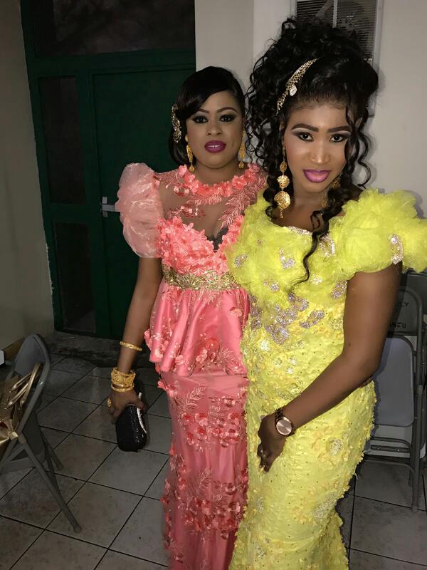 En images du baptéme de Mounass Seck l'épouse de Baye Moumoune Niasse à New York.