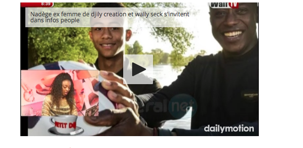 Vidéo: Nadège, l'ex-femme de Djily création et Waly Seck s'invitent dans la rubrique people de "Petit Déj"