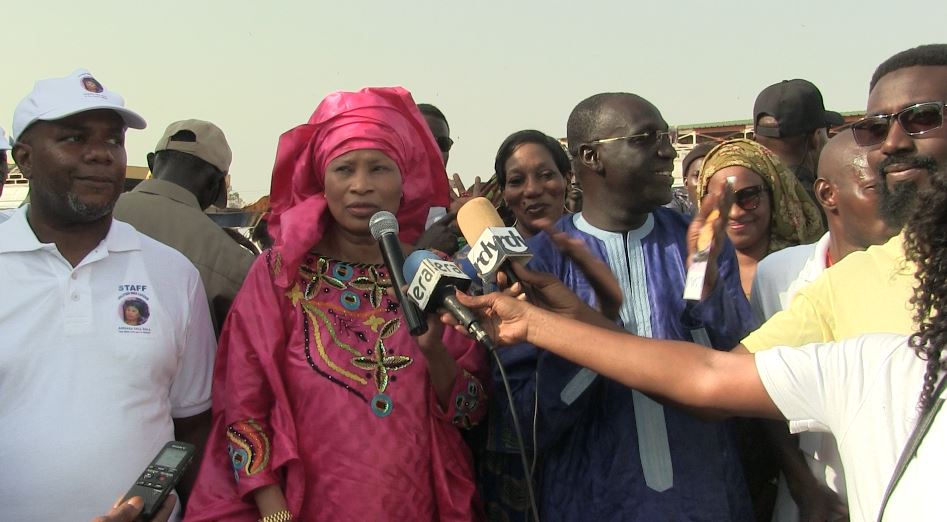 A Mbour, hier: Me Aïssata Tall dénonce "les caravanes de l’extravagance de la coalition BBY"