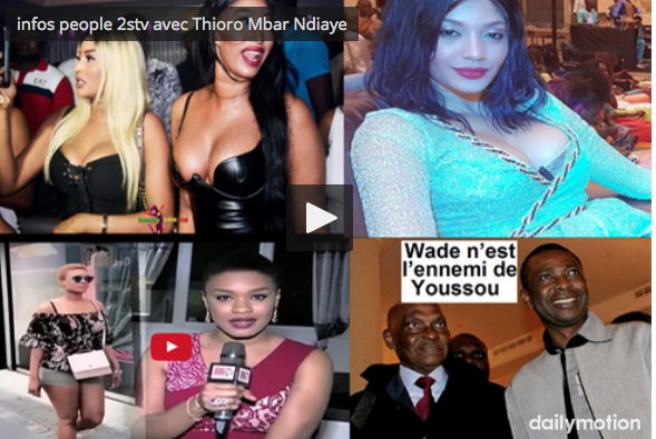 Vidéo: Infos People du 20 juillet 2stv avec Thioro Mbar Ndiaye