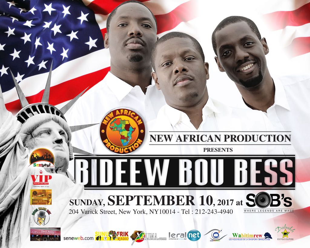 Bideew Bou Bess concert at S.O.B.'s in New York on Sunday, September 10.