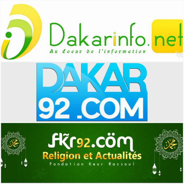 Rassoul Média: propriétaire de DAKAR92.COM, DAKARINFO.NET et FKR92.COM compte plus de 2 millions d’abonnés sur facebook. Vous pouvez nous suivre aussi sur Twitter et Instagram