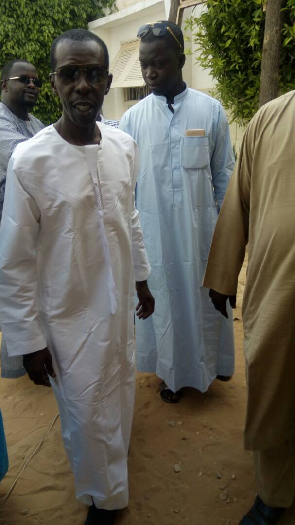 Le patron de HOLDING AMAR, Cheikh Amar chez le promoteur Bamba Faye pour son "THIANT"