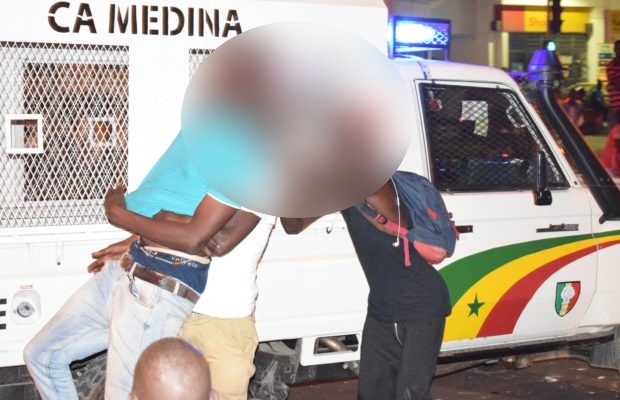Ibrahima Diallo, Un détenu assène un violent coup de poing à un garde pénitencier Djibril Ciss et le…
