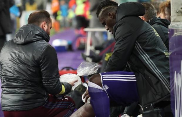 Anderlecht: Kara Mbodj a terminé sa rééducation