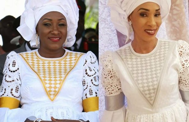 Fête de l’indépendance la Gambie: Les 2 épouses de Adama Barrow toujours en…