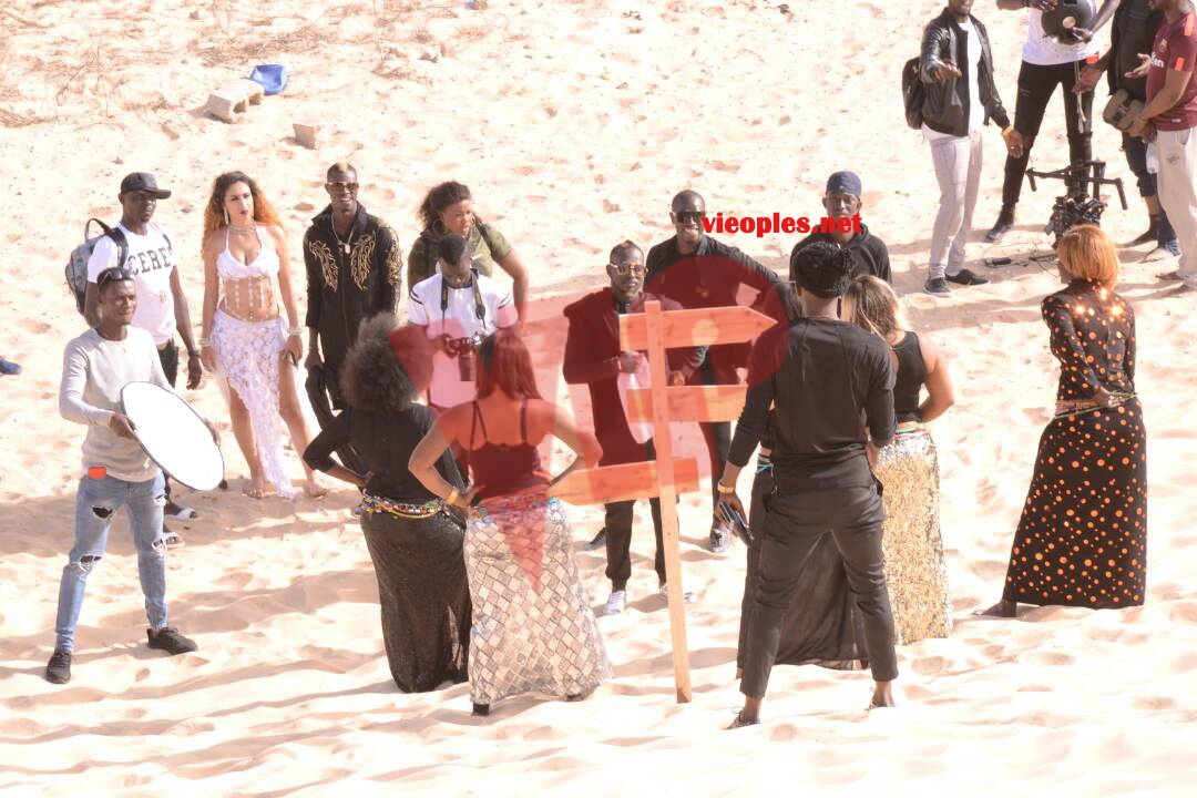 EXCLUSIF: Les 85 first images du tournage de la vidéo explosive du nouvel album "ENJOY"de Pape Diouf,qui vient d'enregistrer 40 000 commandes à 48H de sa sortie