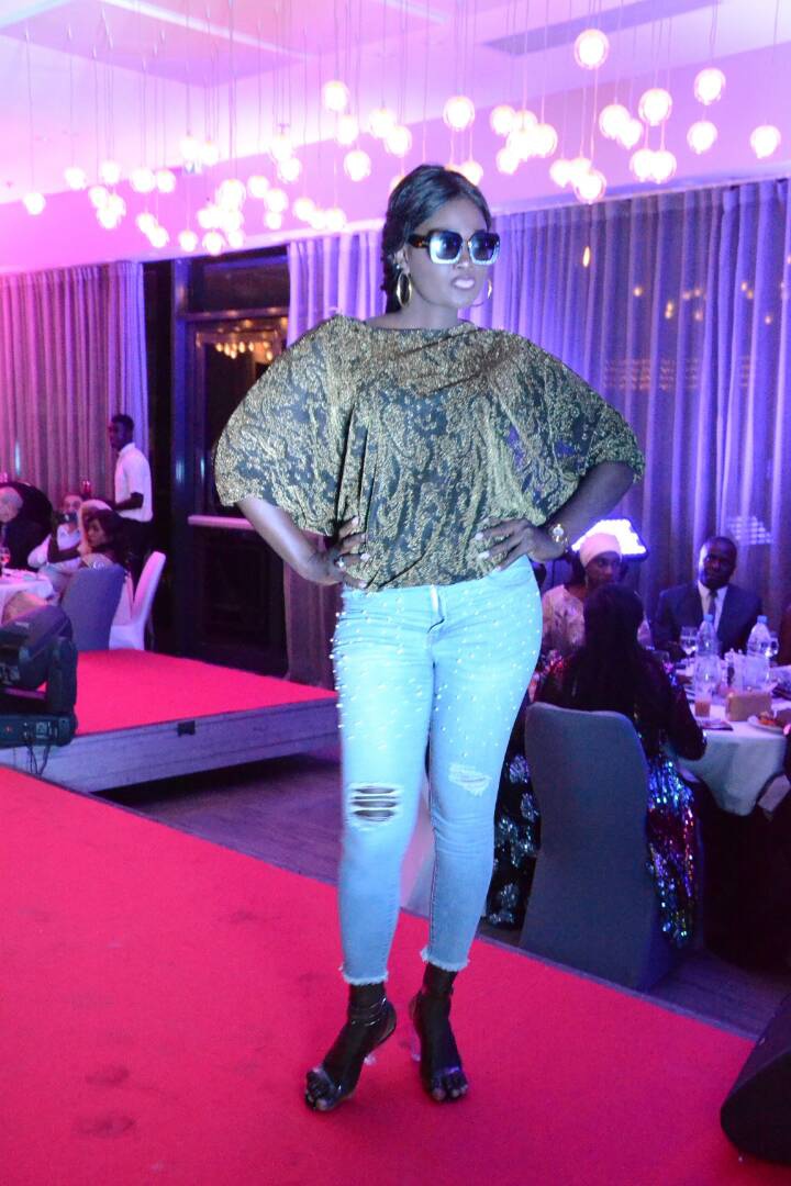 En images de la nouvelle collection de MATA STYLE OUEST FOIRE au Gala Tapis Rouge Chic & Élégant à l'hôtel Pullman dakar.