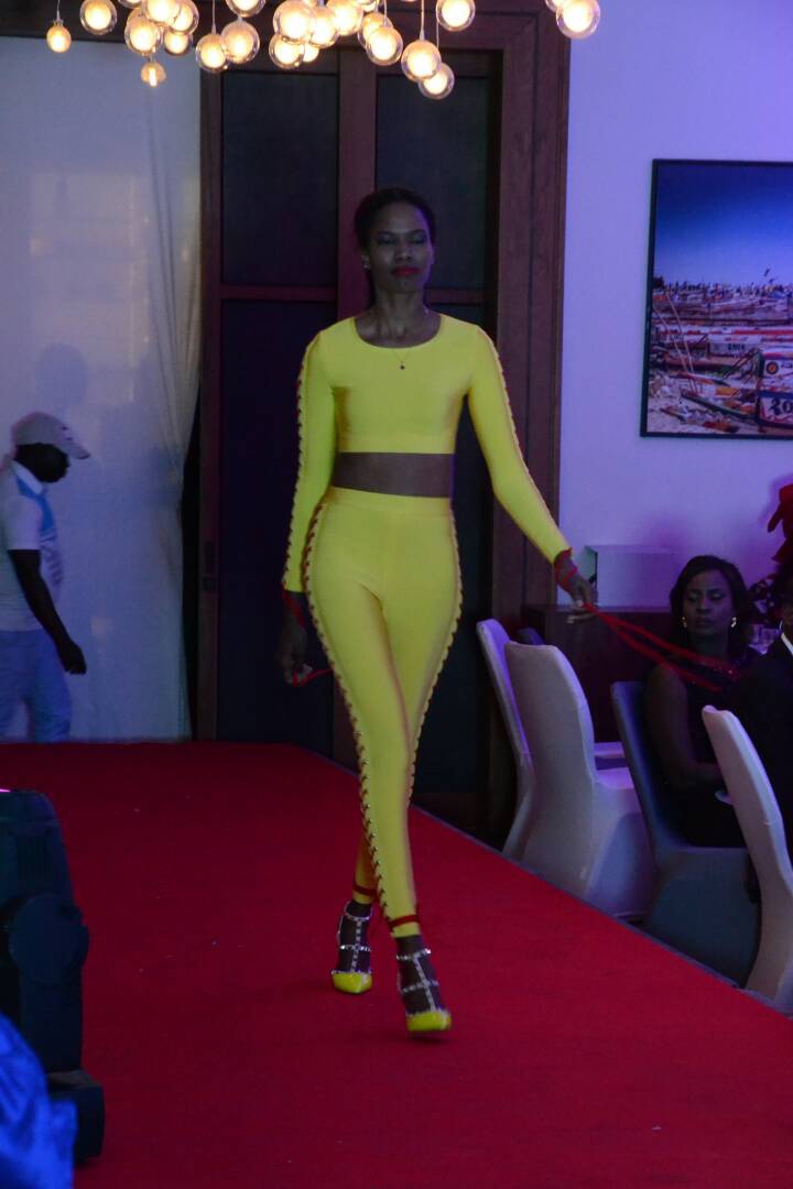 En images de la nouvelle collection de MATA STYLE OUEST FOIRE au Gala Tapis Rouge Chic & Élégant à l'hôtel Pullman dakar.