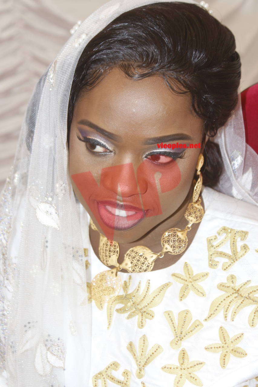 Voici la fille du président Mbagnick Diop qui se mariée hier.