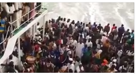 Vidéo: Serigne Moustapha Sy a fêté le 25 mars en croisière avec ses talibés