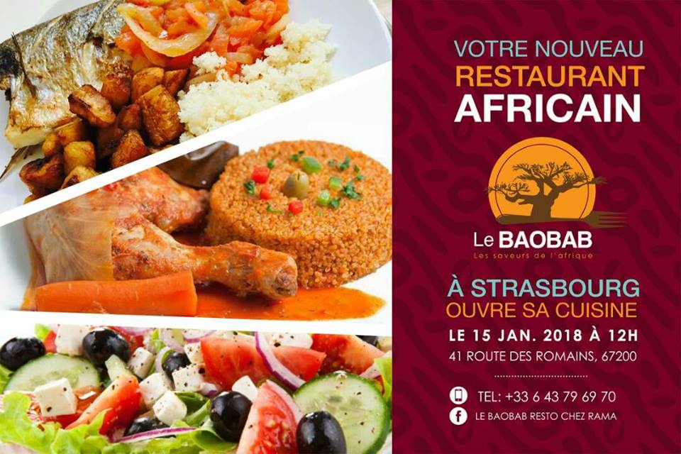 RESTAURANT LE BAOBAB CHEZ RAMA: Gouttez les Saveurs de l'Afrique 41 Route des romains 67000 Strasbourg info +33 6 43 79 69 70