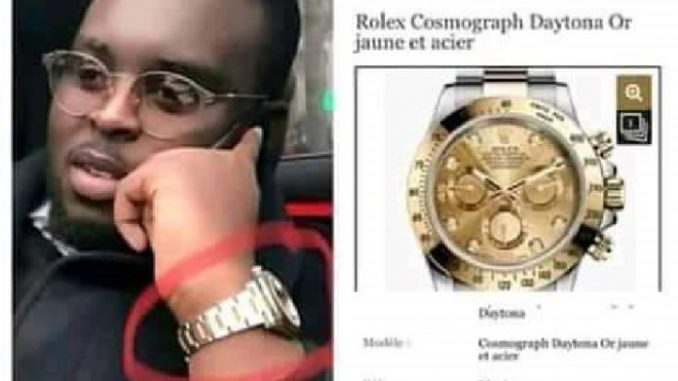 Après le fils de Aly Ngouille, le fils de Macky s’affiche avec une montre à 11,3 millions Fcfa