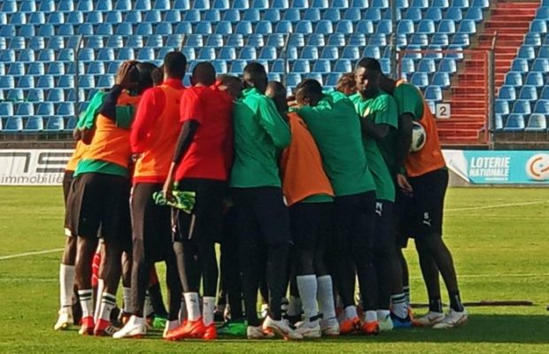 En images: Dernier galop des Lions avant d’affronter le Luxembourg