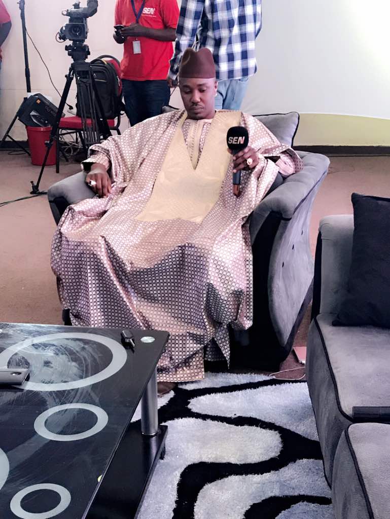 Cheikh Sarr et Alima Dione,deux "Baye Fall" dans les tendances Show sur la SEN TV.