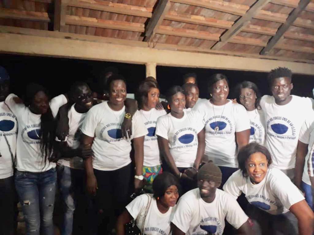 Le fils de Rusfisque GO Ndiaye oeuvre dans le social dans sa ville natale avec des NDOGOUen ce mois béni.