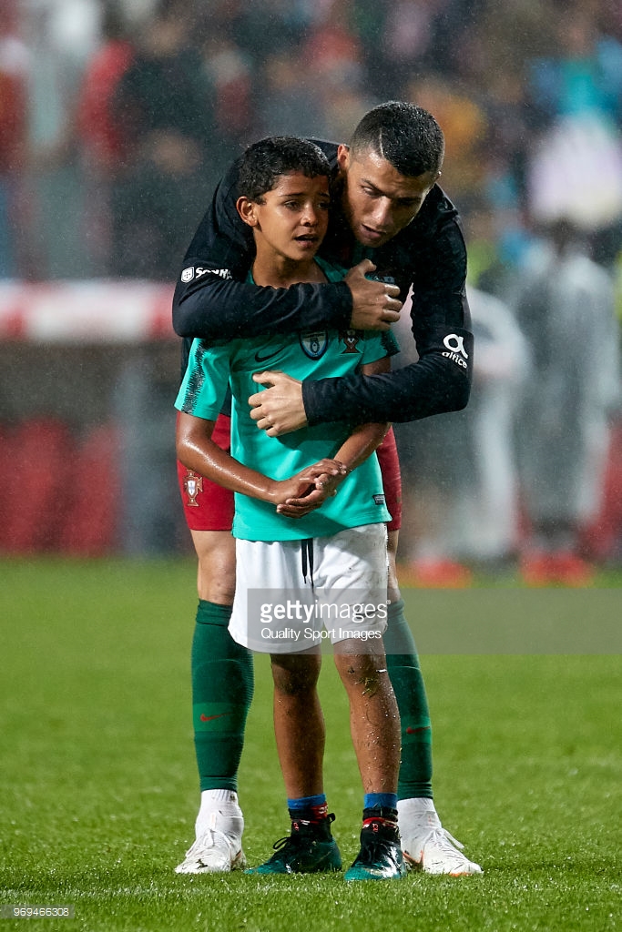 VIDEO – Le fils de Cristiano Ronaldo fait le show après Portugal-Algérie