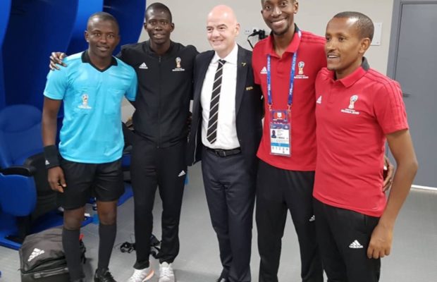 Costa Rica-Serbie (0-1) – Les arbitres sénégalais félicités par le président de la Fifa pour leur prestation